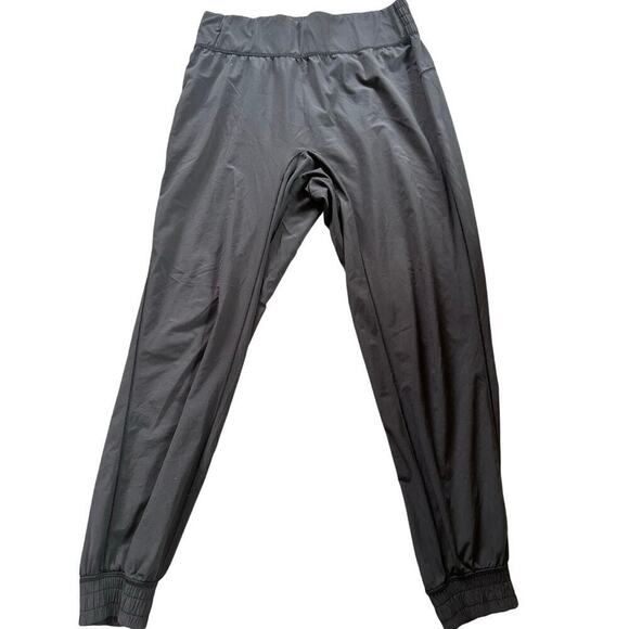 Lululemon Sunsetter Lightweight High Rise Yoga Athletic Joggers Gray 10 - Picture 1 of 8